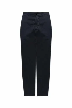 Stone Island BLACK Pants with logo