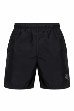 Stone Island BLACK Swim Shorts