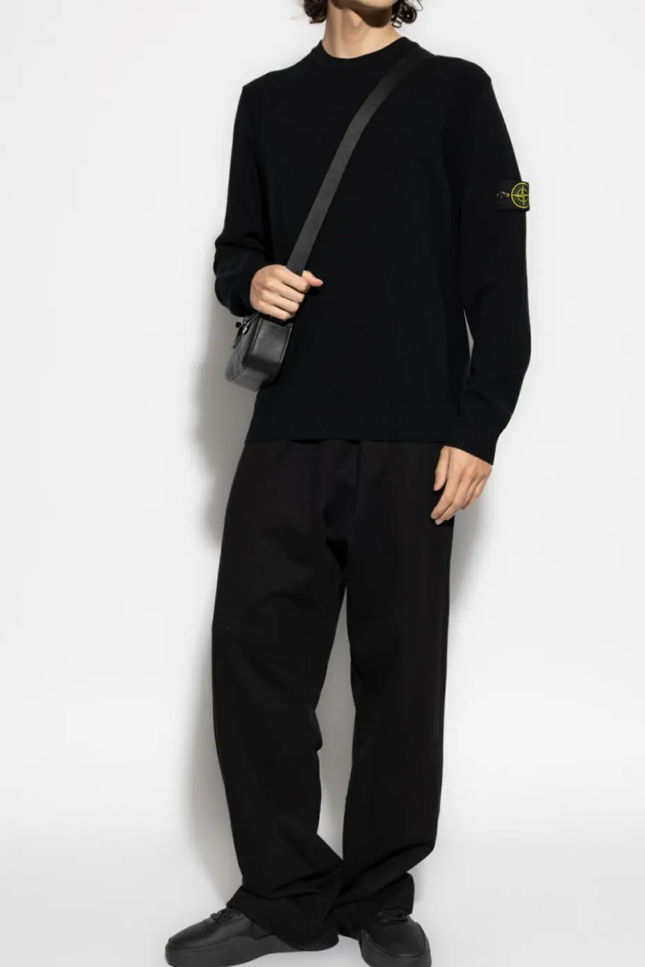 Stone Island BLACK Wool sweater