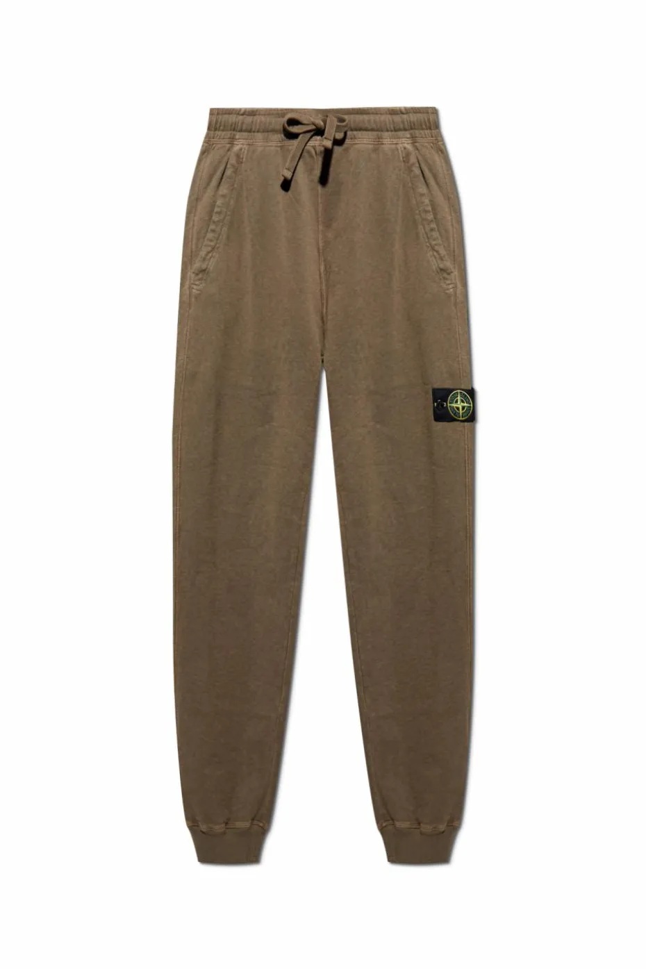 Stone Island BROWN Sweatpants with detachable patch