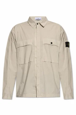 Stone Island cream Shirt with pockets