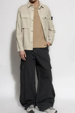 Stone Island cream Shirt with pockets