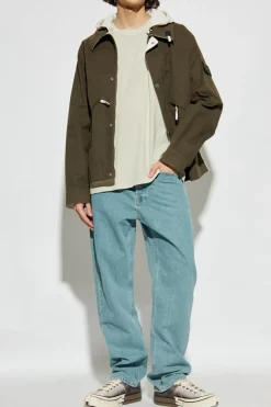 Stone Island GREEN " Tela Resinata " jacket