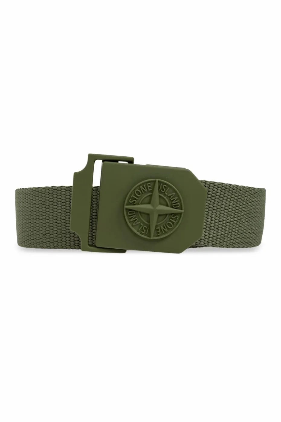 Stone Island GREEN Belt with logo