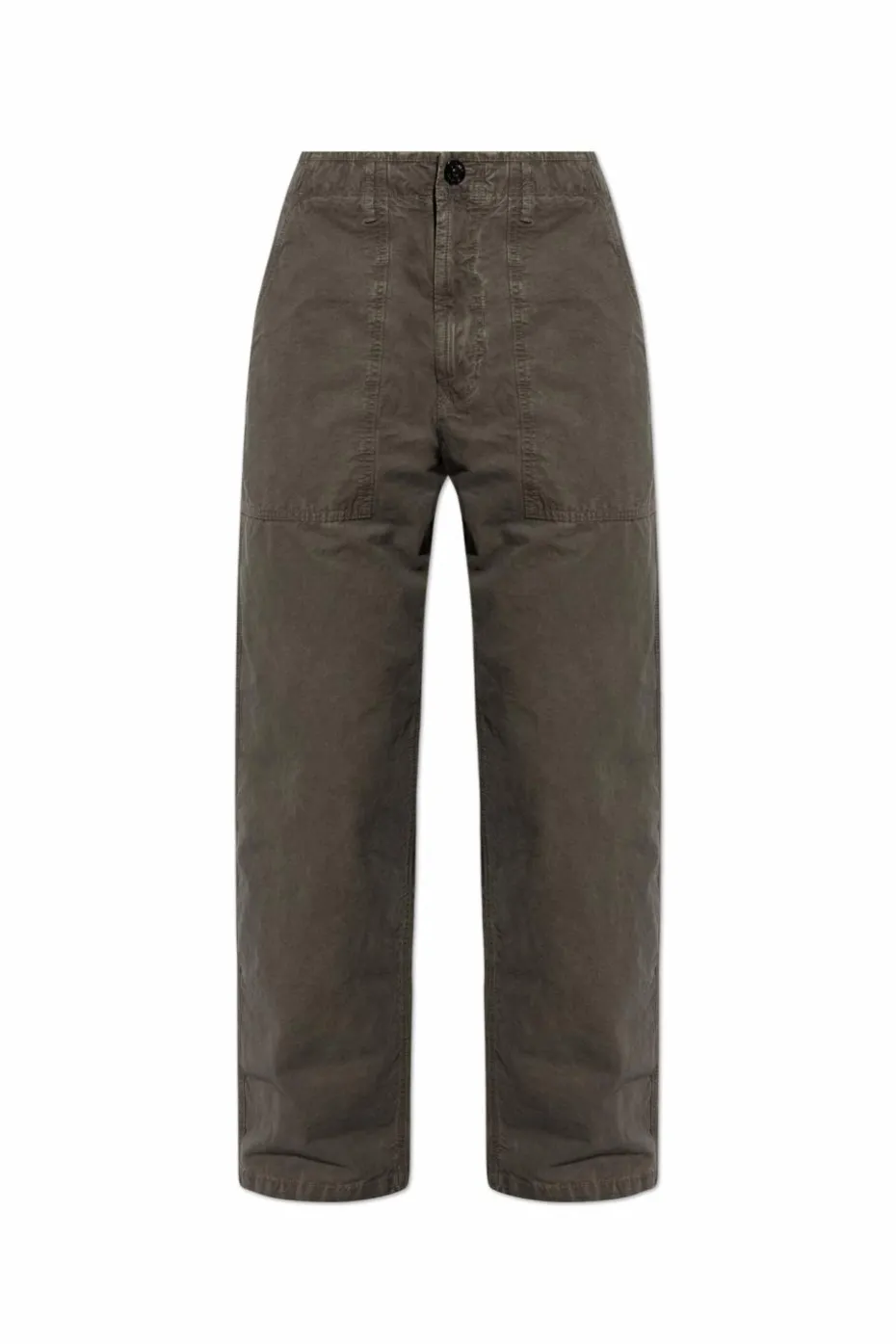 Stone Island GREEN Pants with logo