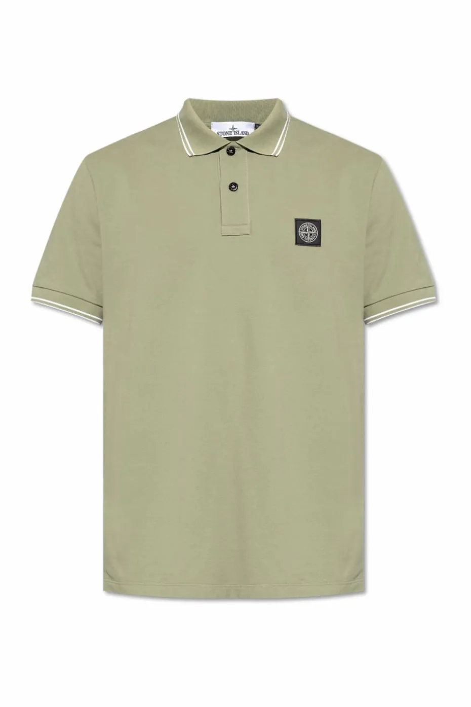 Stone Island GREEN Polo with logo