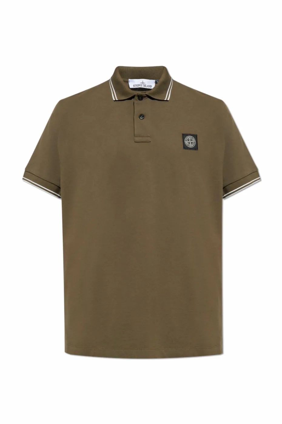 Stone Island GREEN Polo with logo