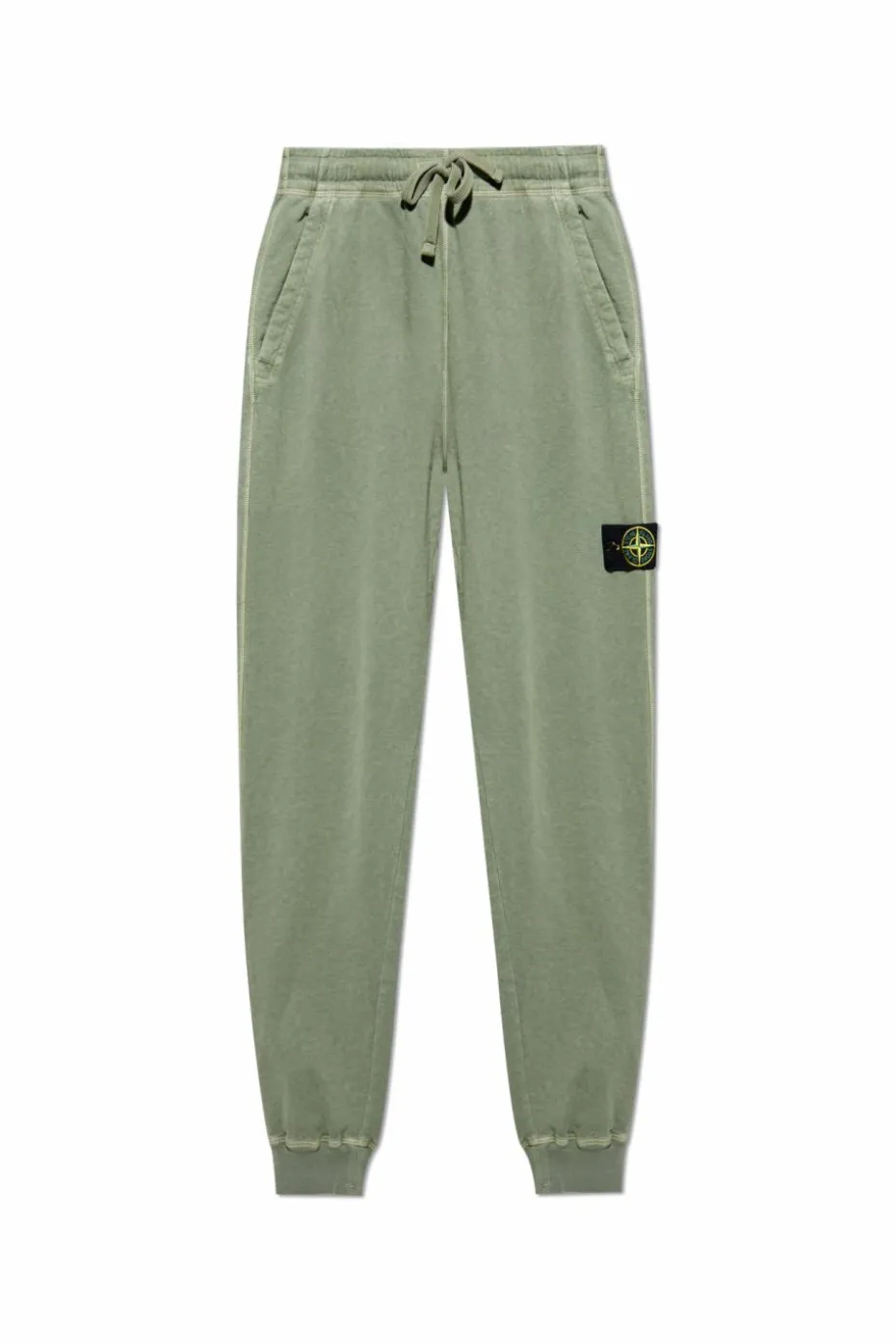 Stone Island GREEN Sweatpants with detachable patch
