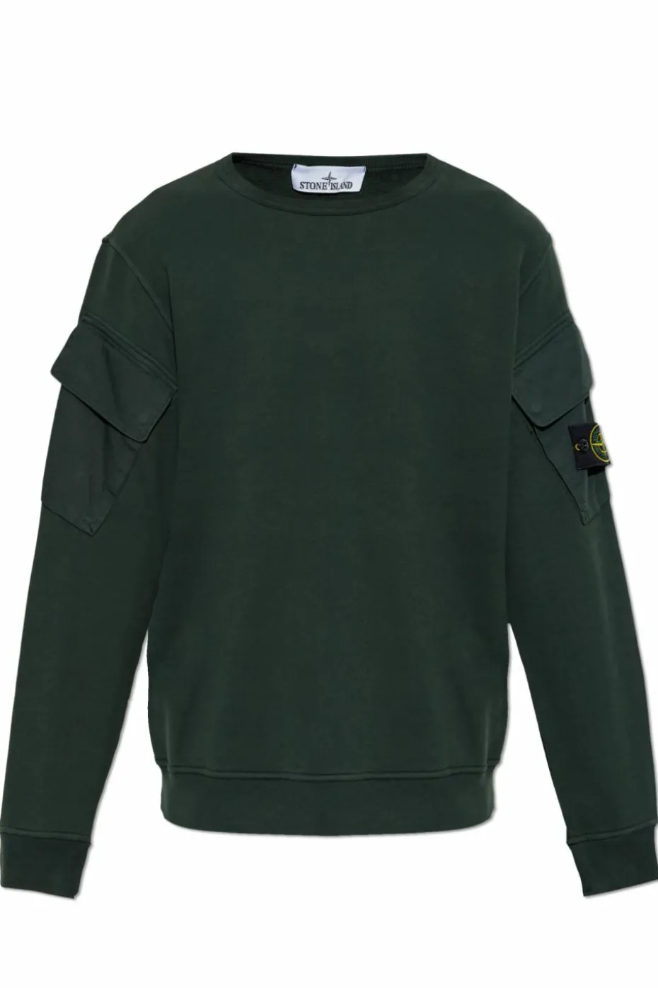 Stone Island GREEN Sweatshirt with logo