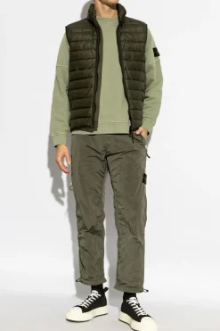 Stone Island GREEN Sweatshirt with Logo