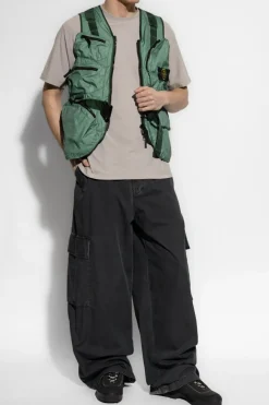 Stone Island GREEN Vest with multiple pockets