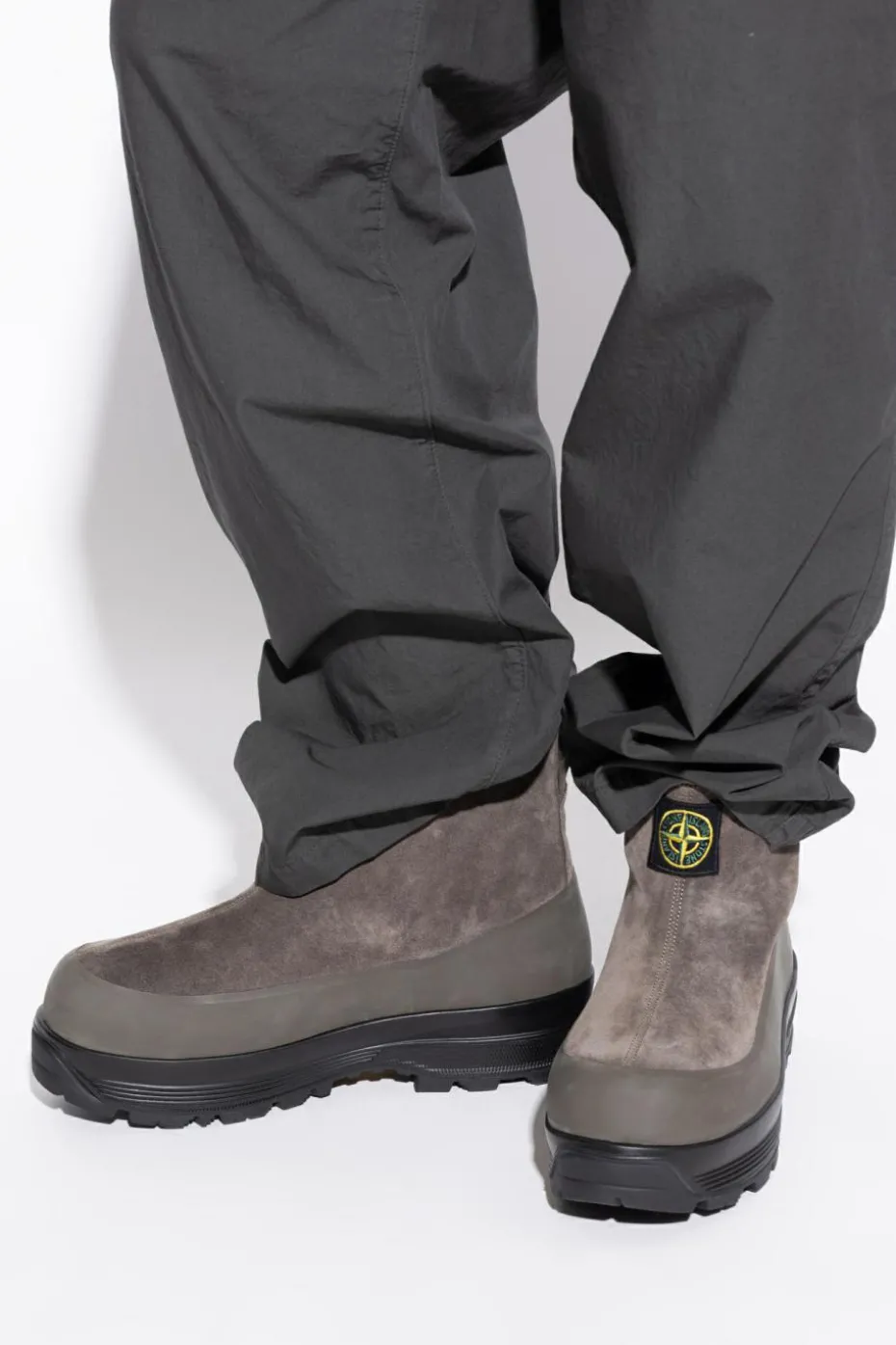 Stone Island GREY Ankle boots