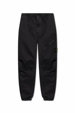 Stone Island GREY Pants with logo