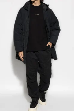Stone Island GREY Pants with logo