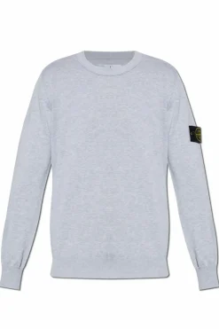 Stone Island GREY Sweater with logo
