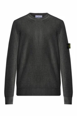 Stone Island GREY Sweater with logo