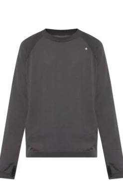Stone Island GREY Sweater with logo