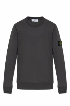 Stone Island GREY Sweatshirt with logo