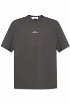 Stone Island GREY T-shirt with logo