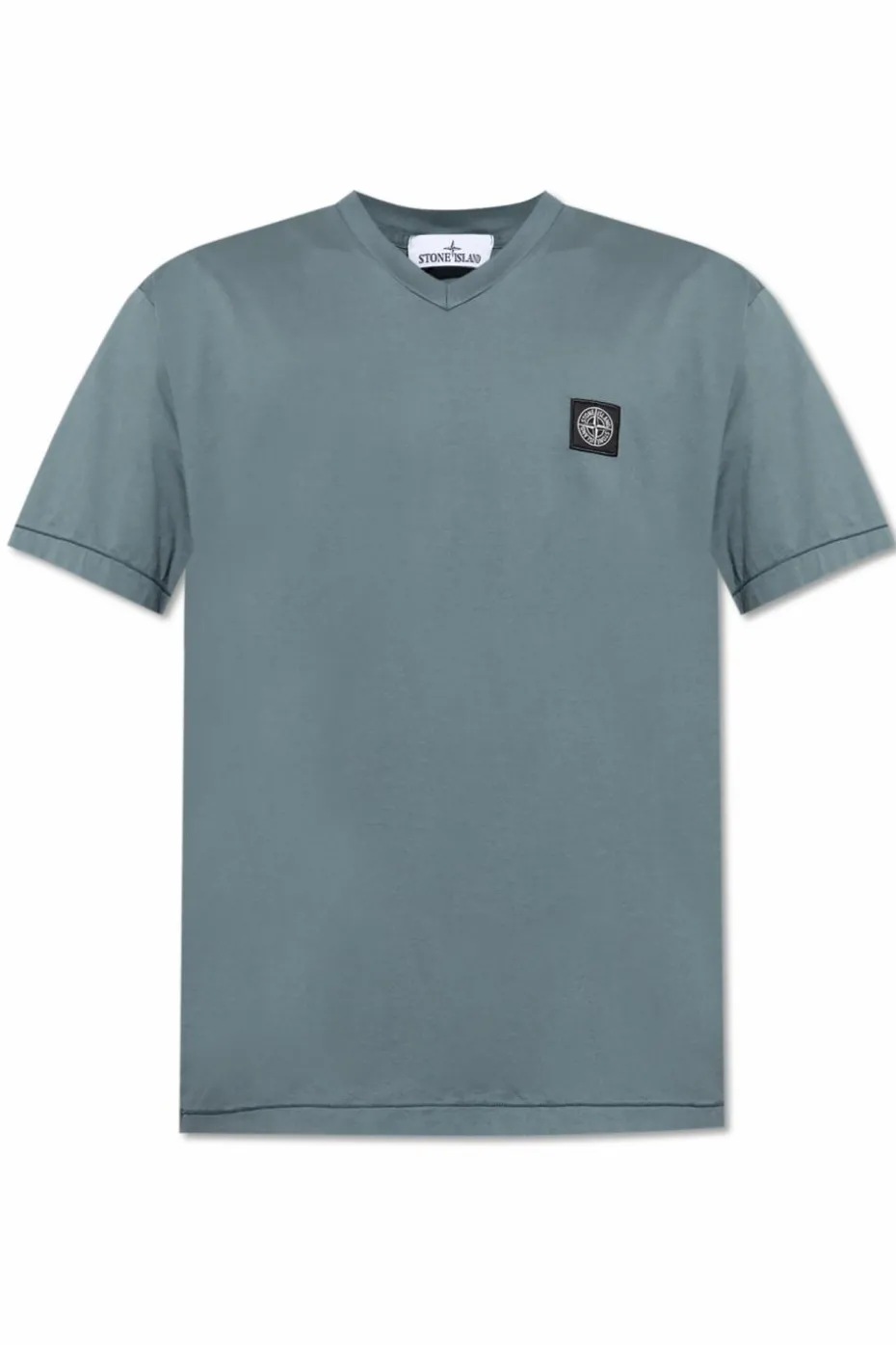 Stone Island GREY V-neck T-shirt