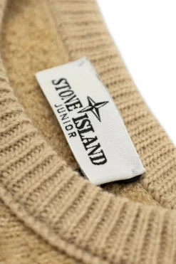 Stone Island Junior beige Sweater with logo