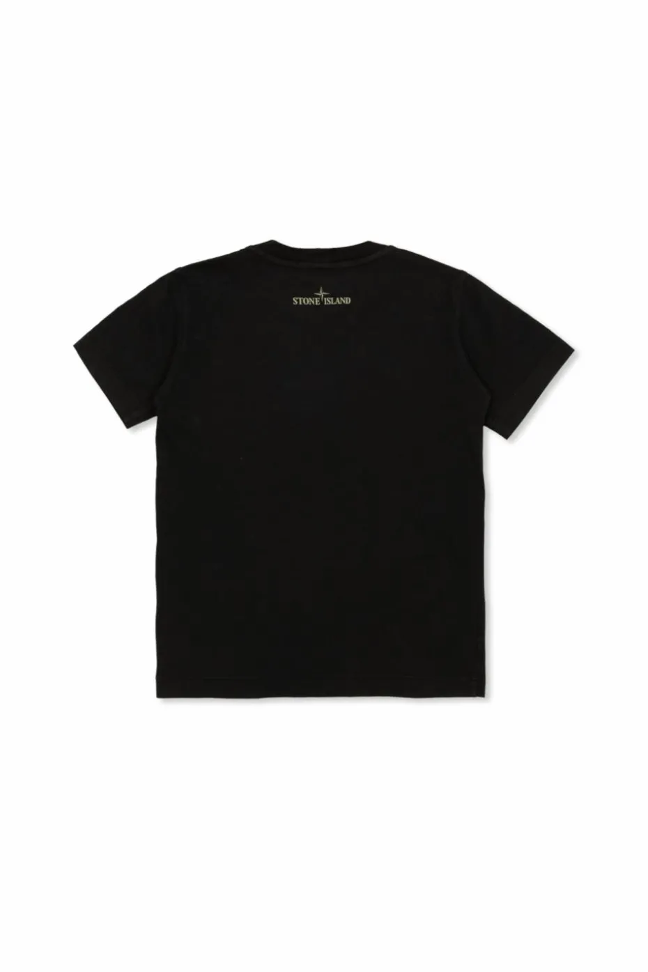 Stone Island Junior BLACK T-shirt with logo