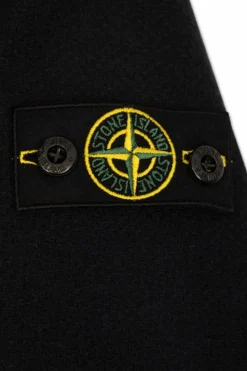 Stone Island Junior BLACK Jacket with logo