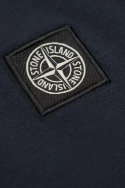 Stone Island Junior BLACK T-shirt with logo