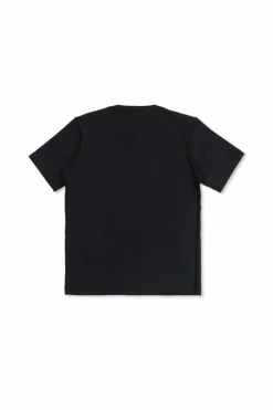 Stone Island Junior BLACK T-shirt with logo