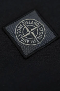 Stone Island Junior BLACK T-shirt with logo