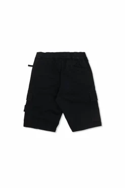 Stone Island Junior BLACK Logo shorts