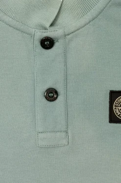 Stone Island Junior BLUE T-shirt with logo