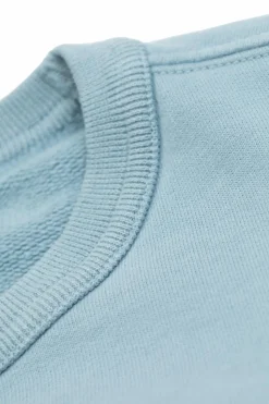 Stone Island Junior BLUE Sweatshirt with logo