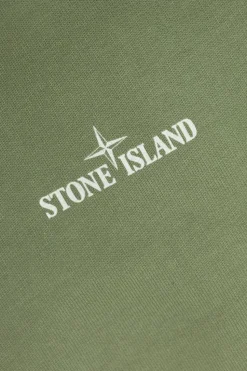 Stone Island Junior GREEN Sweatshirt with logo