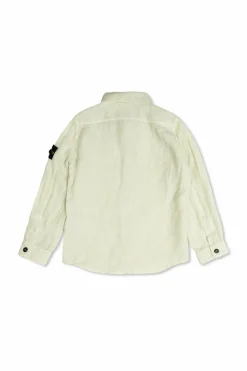 Stone Island Junior GREEN Shirt with pocket