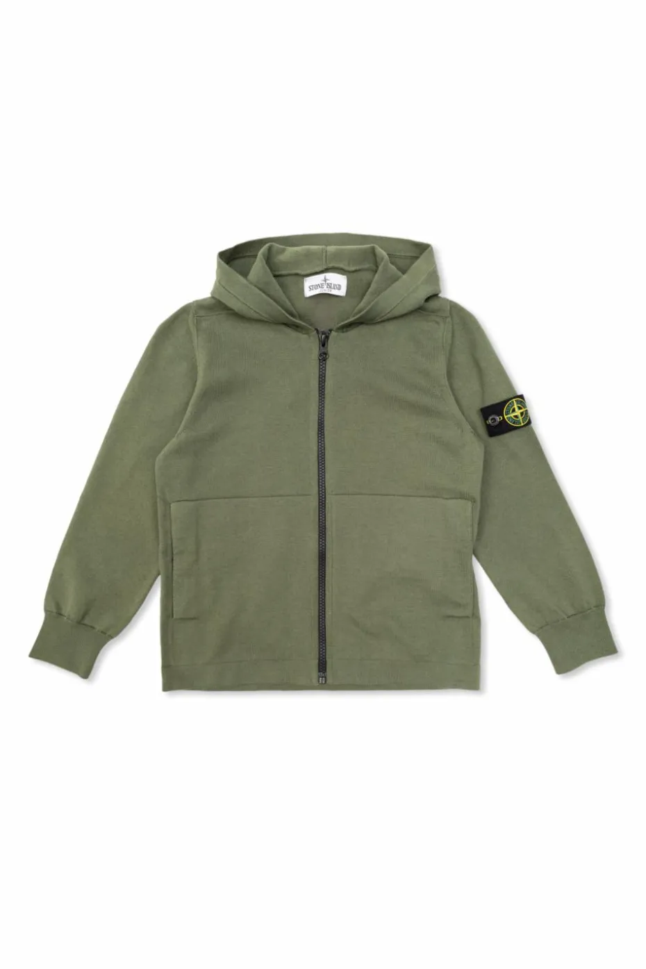 Stone Island Junior GREEN Sweatshirt with logo