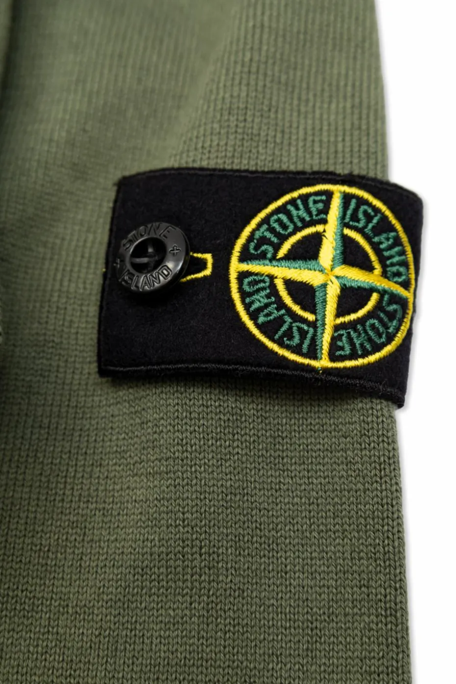 Stone Island Junior GREEN Sweatshirt with logo
