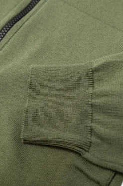 Stone Island Junior GREEN Sweatshirt with logo