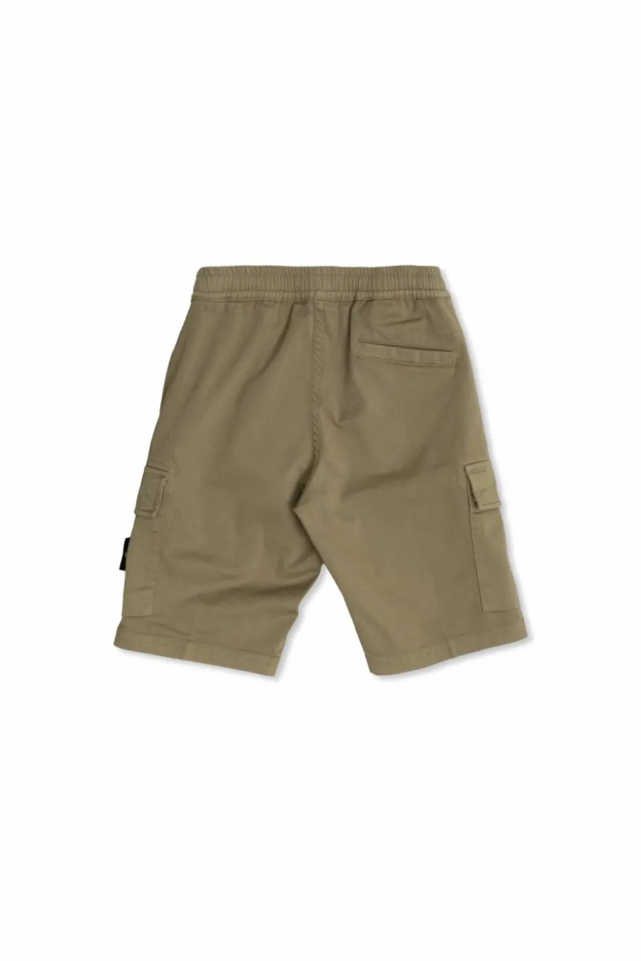 Stone Island Junior GREEN Cargo style shorts