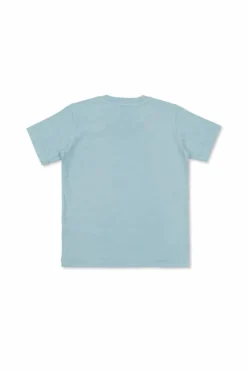 Stone Island Junior light blue T-shirt with logo
