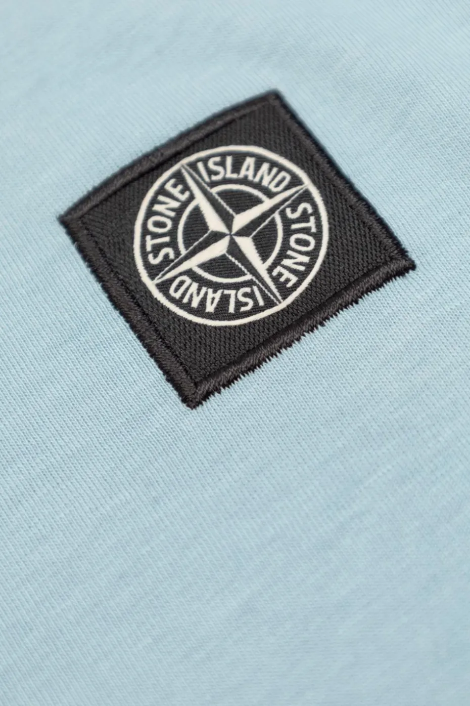 Stone Island Junior light blue T-shirt with logo