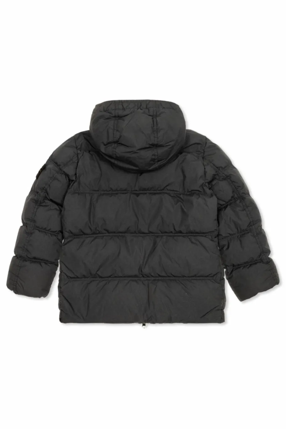 Stone Island Junior NAVY BLUE Down jacket with logo