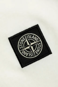 Stone Island Junior WHITE T-shirt with logo
