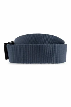 Stone Island NAVY BLUE Belt with logo