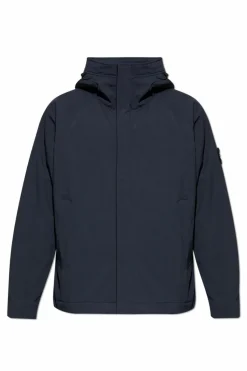 Stone Island NAVY BLUE Hooded jacket