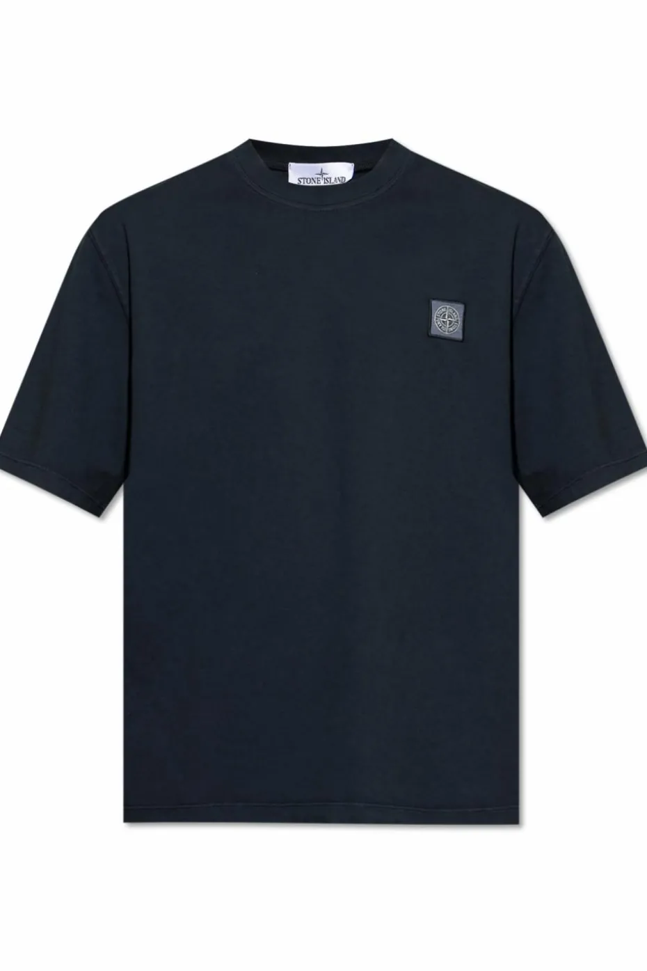 Stone Island NAVY BLUE T-shirt with logo