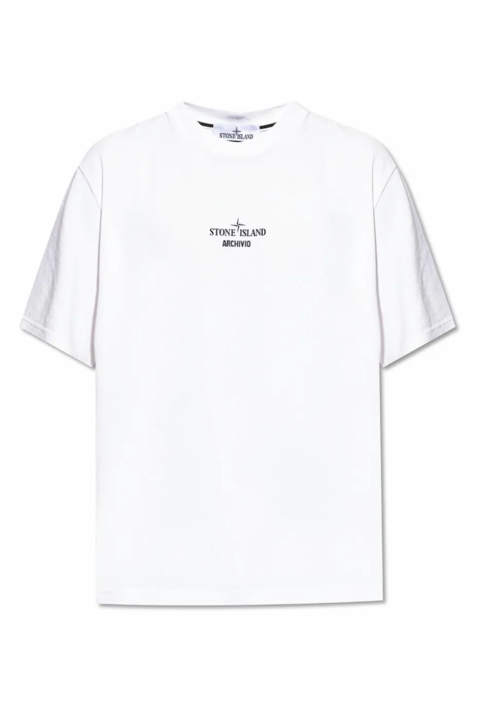 Stone Island WHITE T-shirt with logo