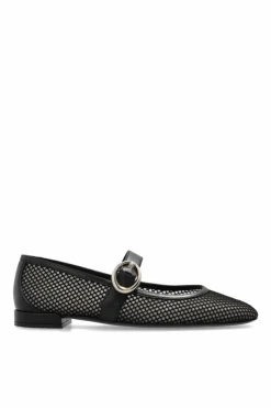 Stuart Weitzman BLACK Ballet Flats 'Arabella'