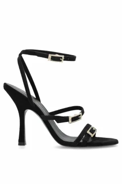 Stuart Weitzman BLACK Heeled sandals ‘Georgie’