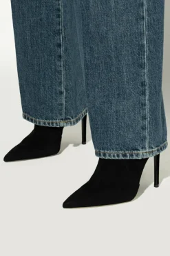 Stuart Weitzman BLACK Heeled ankle boots 'Power'